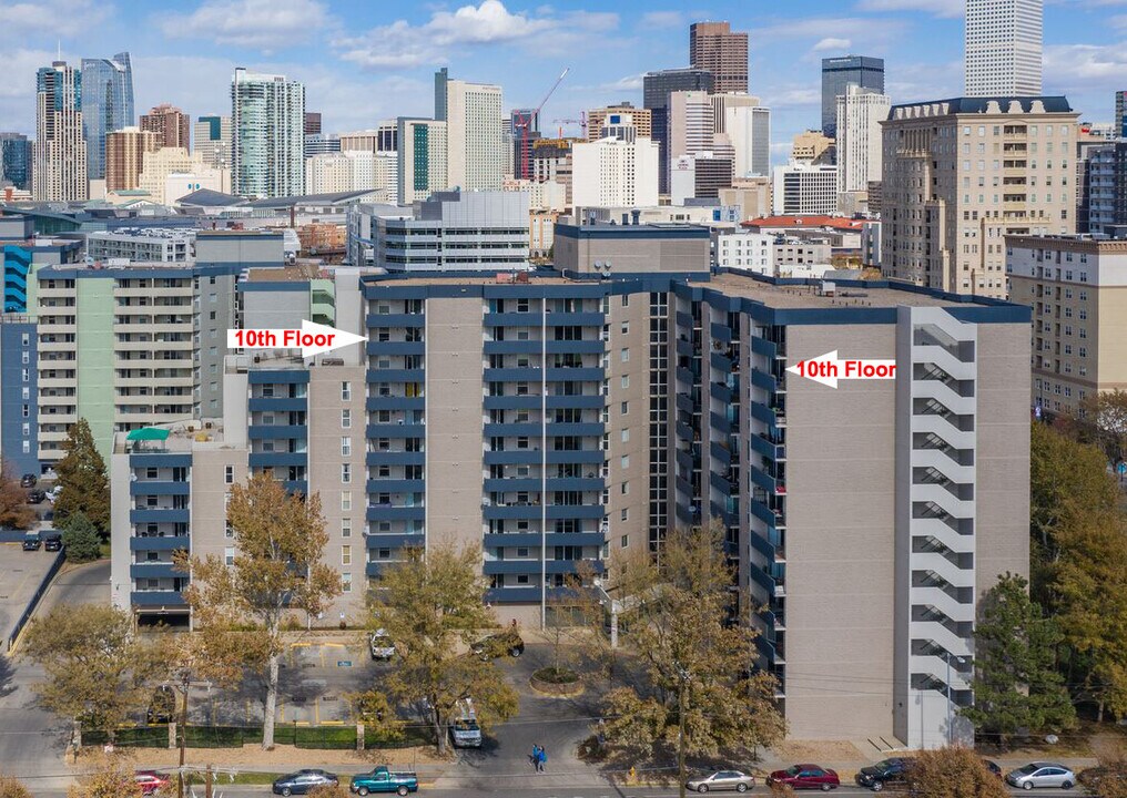 601 W 11th Ave, Unit 1002 in Denver, CO - Foto de edificio