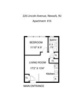 Professional Management, Modern, Large Apt and Heat/HW in Newark, NJ - Foto de edificio - Interior Photo