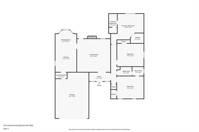 1011 W Gemini Rd in Edmond, OK - Building Photo - Building Photo