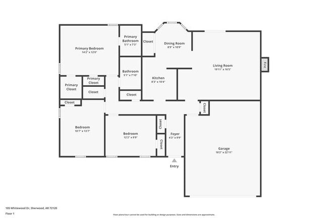105 Whitewood Dr in Sherwood, AR - Building Photo - Building Photo
