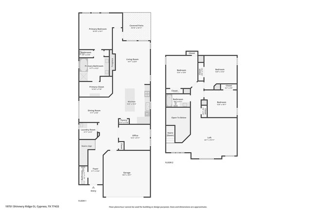 property at 19751 Shinnery Ridge Ct