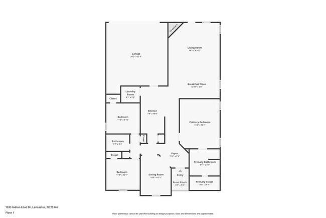 1933 Indian Lilac Dr in Lancaster, TX - Building Photo - Building Photo