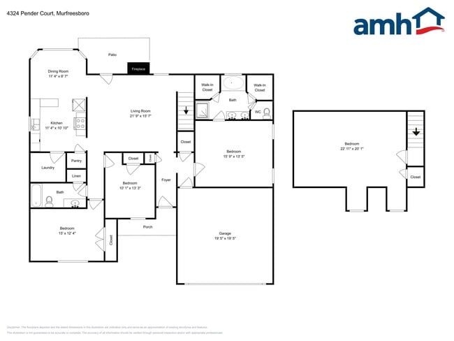 4324 Pender Ct in Murfreesboro, TN - Foto de edificio - Building Photo