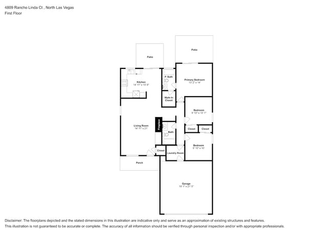 4809 Rancho Linda in North Las Vegas, NV - Building Photo - Building Photo