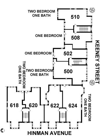 618 Hinman in Evanston, IL - Building Photo - Building Photo