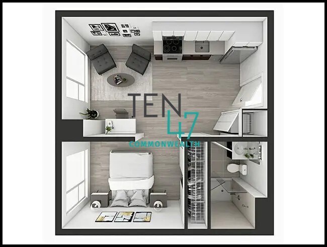 property at 1047 Commonwealth Ave