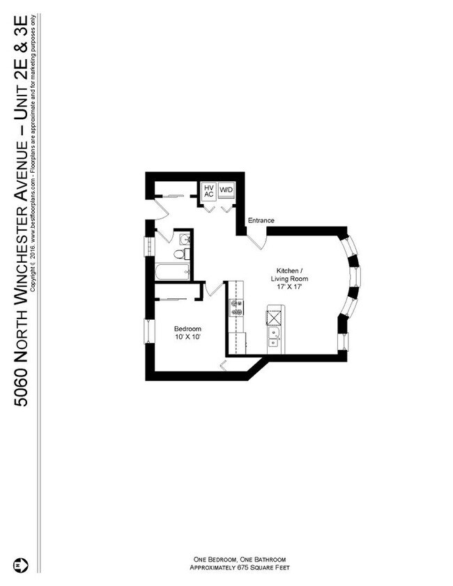 5054 N Winchester Ave, Unit 1E in Chicago, IL - Building Photo - Building Photo