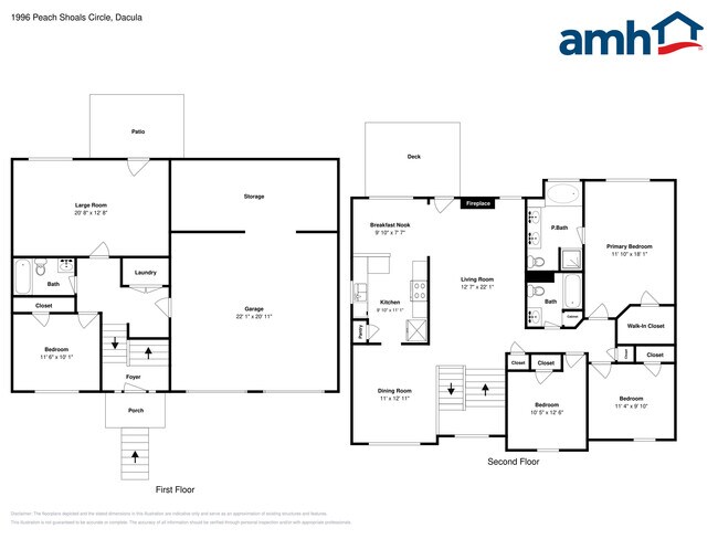 1996 Peach Shoals Cir in Dacula, GA - Foto de edificio - Building Photo