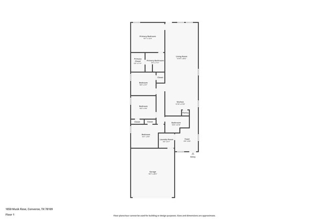 1850 Musk Rose in Converse, TX - Foto de edificio - Building Photo