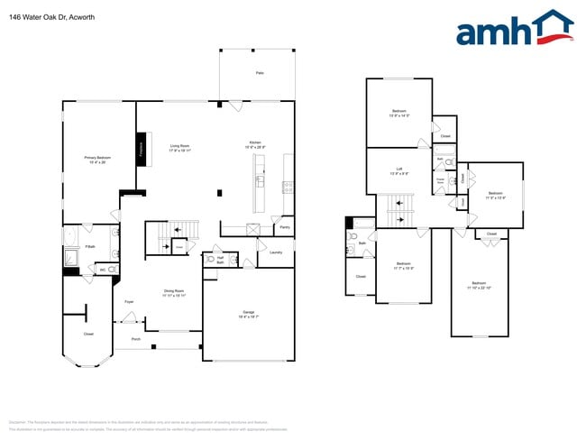146 Water Oak Dr in Acworth, GA - Building Photo - Building Photo