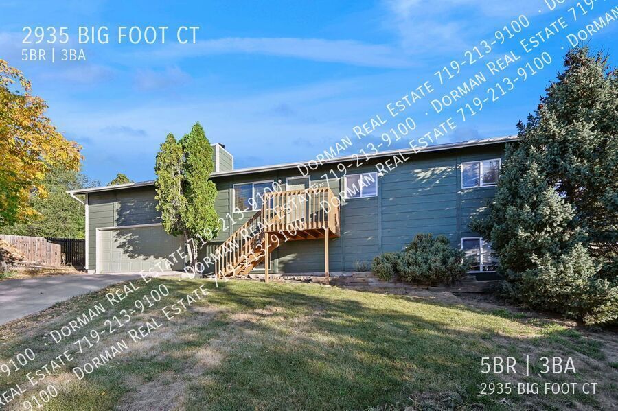 2935 Big Foot Ct in Colorado Springs, CO - Building Photo