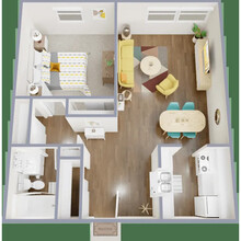 Pecos Gardens Apartments in Denver, CO - Building Photo - Floor Plan