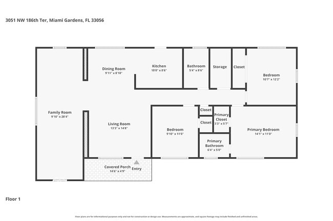 3051 NW 186th Terrace in Miami Gardens, FL - Building Photo - Building Photo