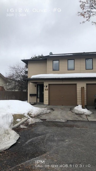 1612 W Olive St in Bozeman, MT - Building Photo