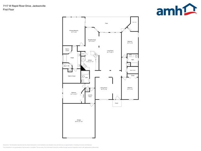 7117 Rapid River Dr W in Jacksonville, FL - Building Photo - Building Photo