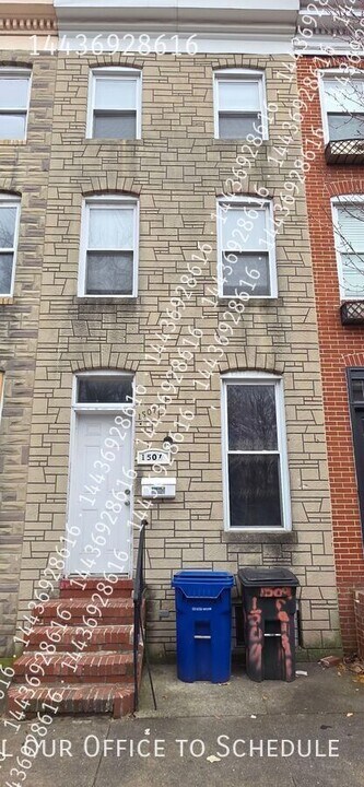 1507 Ramsay St in Baltimore, MD - Foto de edificio