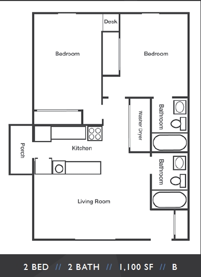 Stadium View III Apartments in Dekalb, IL - Building Photo - Floor Plan