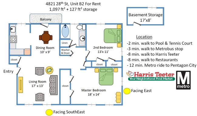 4821 28th St S, Unit B2 in Arlington, VA - Building Photo - Building Photo