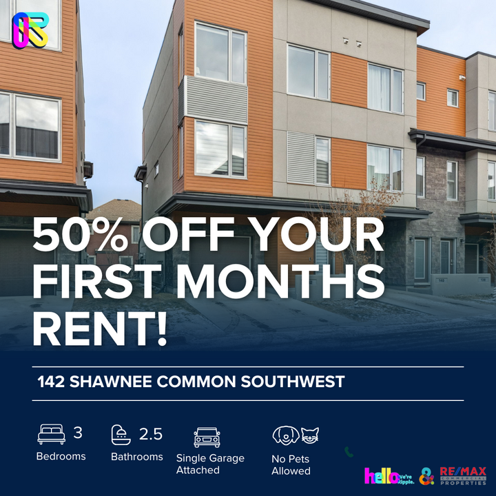 142 Shawnee Common SW in Calgary, AB - Building Photo