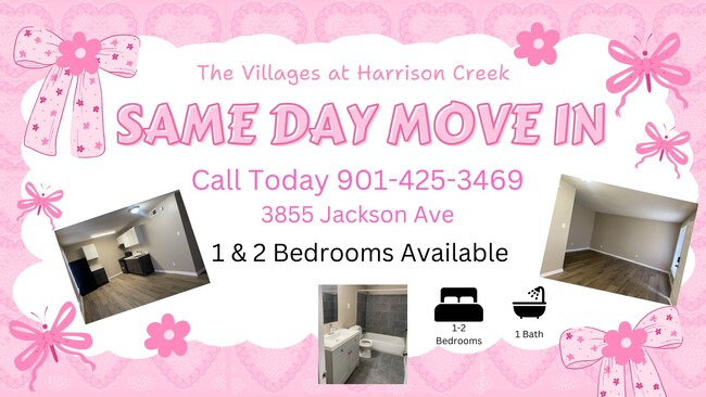 Villages at Harrison Creek- 50% off 1st month