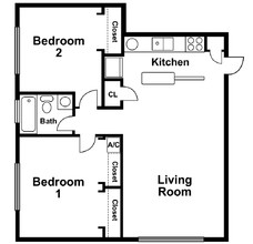 Polaris Apartments in Cape Canaveral, FL - Building Photo - Floor Plan