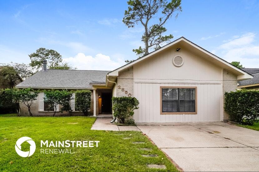 2850 Canary Ln in Humble, TX - Foto de edificio