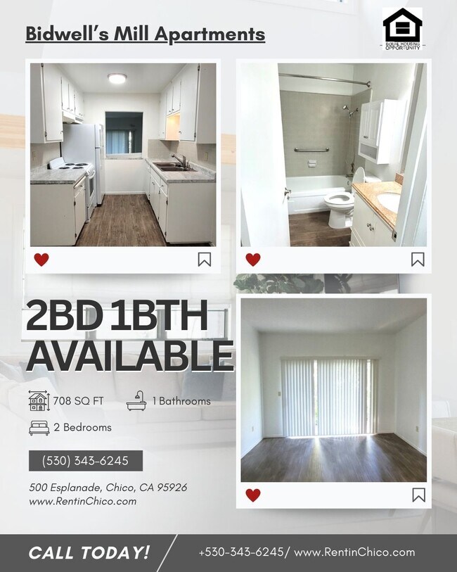 Bidwell's Mill Apartments in Chico, CA - Foto de edificio - Building Photo