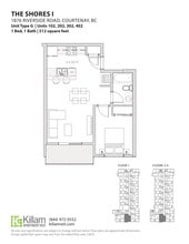 The Shores in Courtenay, BC - Building Photo - Floor Plan