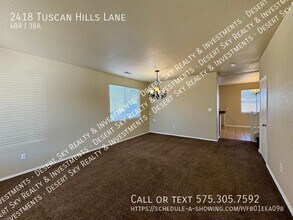 2418 Tuscan Hills Ln in Las Cruces, NM - Building Photo - Building Photo