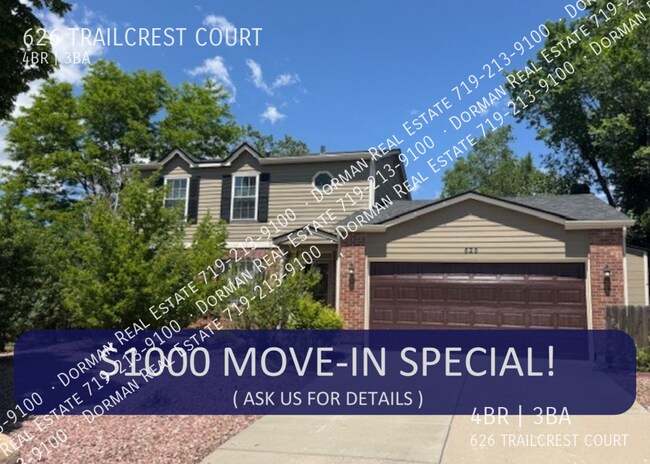 property at 626 Trailcrest Ct