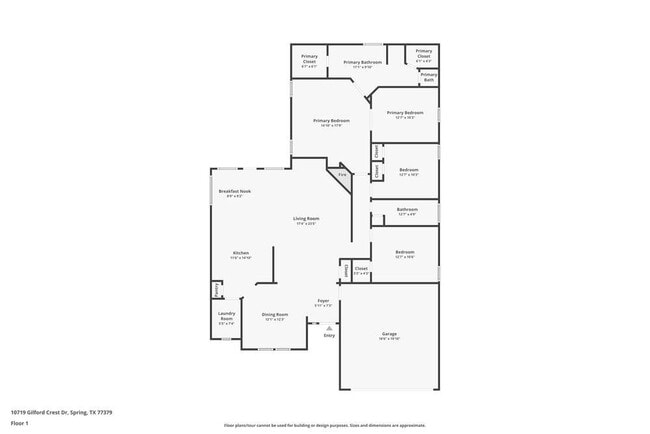 10719 Gilford Crest Dr in Spring, TX - Foto de edificio - Building Photo