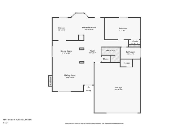 18711 Droitwich Dr in Humble, TX - Foto de edificio - Building Photo