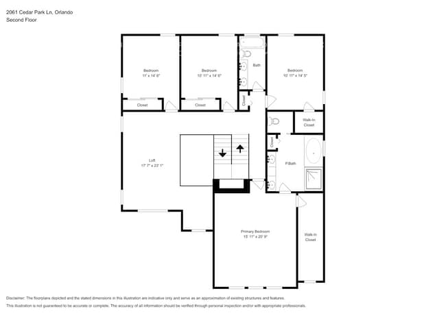 2061 Cedar Park Ln in Orlando, FL - Foto de edificio - Building Photo