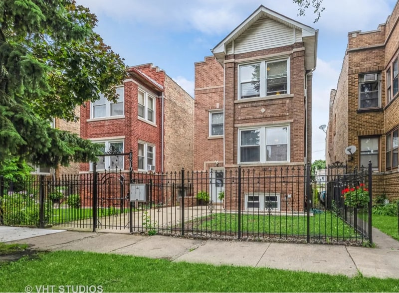 4310 W Schubert Ave in Chicago, IL - Foto de edificio