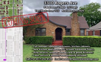 3310 Rogers Ave in Fort Worth, TX - Building Photo