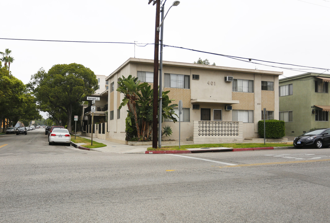 401 E Harvard St in Glendale, CA - Foto de edificio