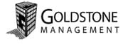 Property Management Company Logo Goldstone Management