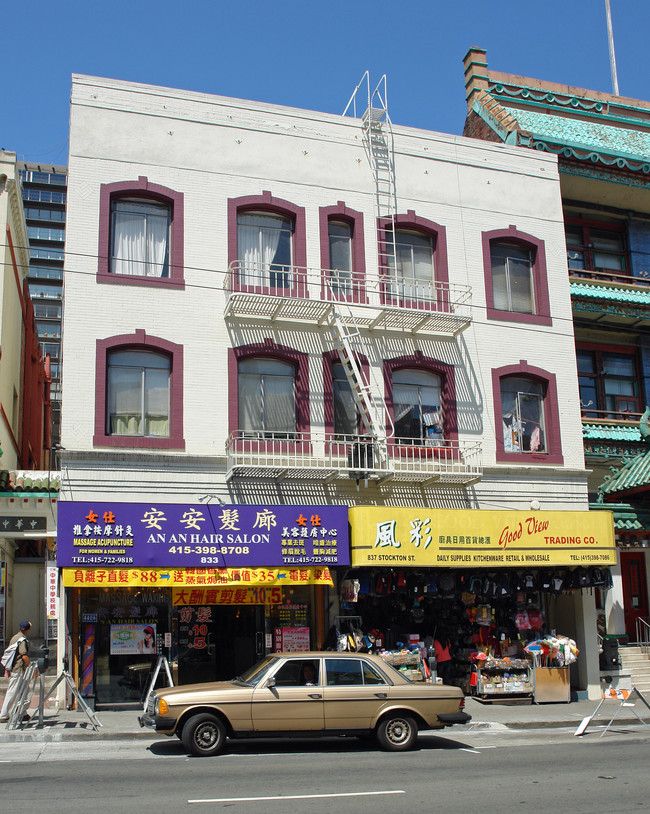 837 Stockton St in San Francisco, CA - Foto de edificio - Building Photo