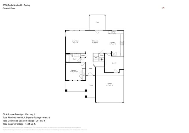 property at 6530 Bella Noche Dr