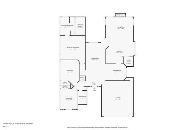 3503 Daisy Ln in Grand Prairie, TX - Foto de edificio - Building Photo