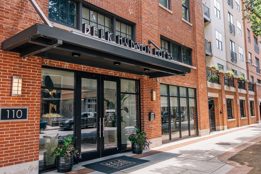 Belk Hudson Lofts in Huntsville, AL - Foto de edificio
