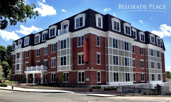 Belgrade Place in West Roxbury, MA - Building Photo