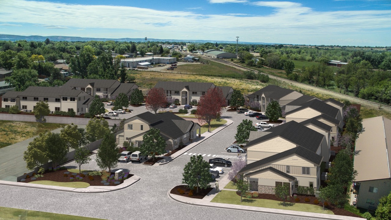 Ross Island at Moffatt Cove Apartments in Emmett, ID - Foto de edificio