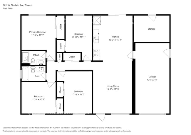 3412 W Bluefield Ave in Phoenix, AZ - Building Photo - Building Photo