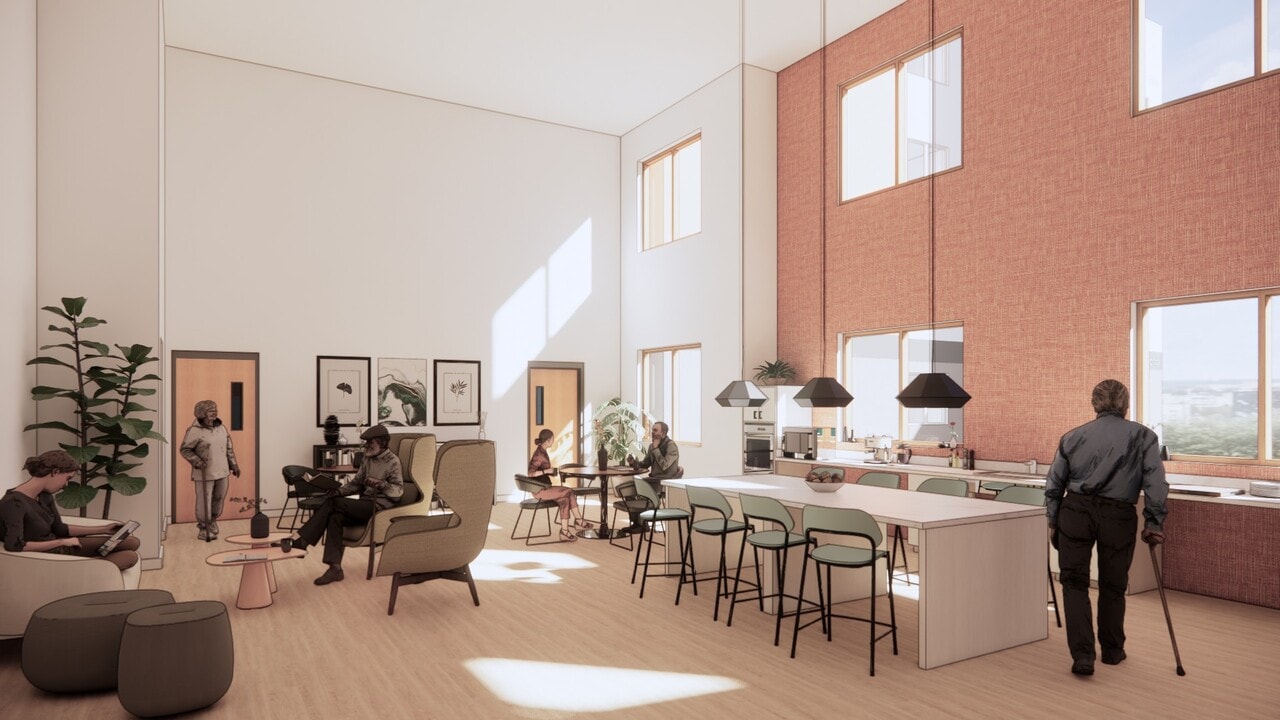 Farolito Senior Apartments in Albuquerque, NM - Foto de edificio