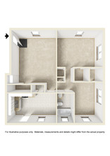 Brentwood Apartments in Decatur, GA - Building Photo - Floor Plan