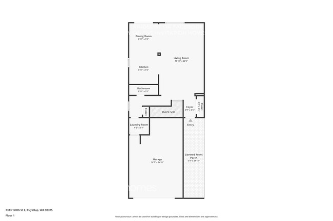 7313 178th St E in Puyallup, WA - Foto de edificio - Building Photo