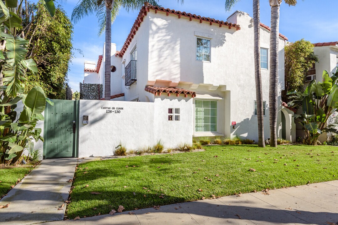 Casitas on Canon in Beverly Hills, CA - Building Photo