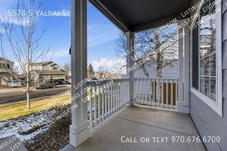 5578 S Valdai St in Aurora, CO - Foto de edificio - Building Photo