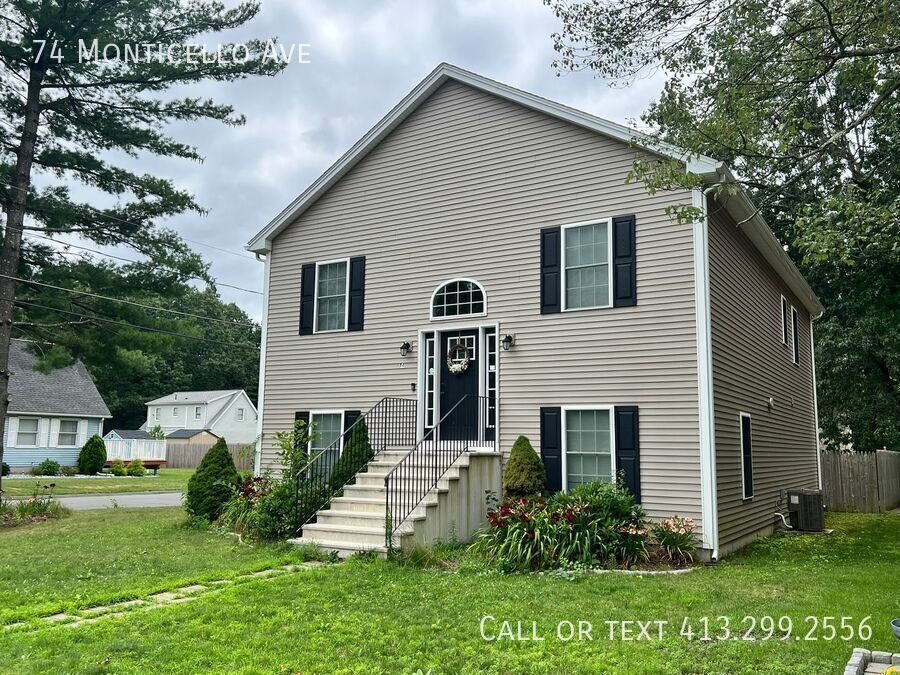 74 Monticello Ave in Springfield, MA - Building Photo